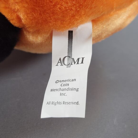 ACMI Black Cat Plush in Pumpkin Halloween Decoration 10" Stuffed Toy - Picture 6 of 11